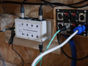 studio la boîte à meuh - éclairage studio splitter dmx