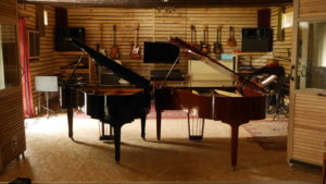 studio la boite à meuh - enregistrement deux pianos à queue