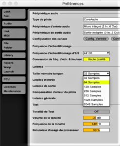 Réglage-buffer-Ableton-Live-9
