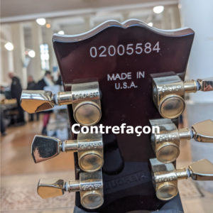 contrefaçon les paul